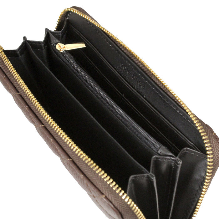 Monaco: Chocolate Leather Bags Sole Bliss