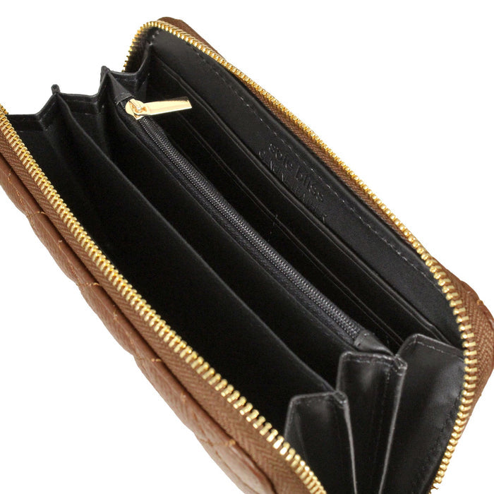 Monaco: Tan Leather Bags Sole Bliss