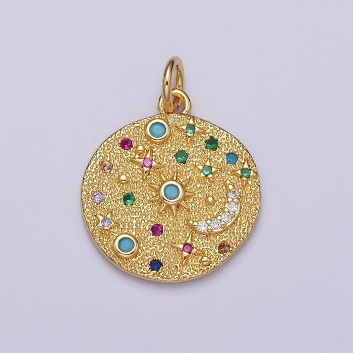 Moon & Stars Charm