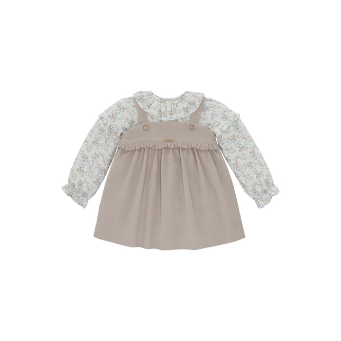Moss Mint Girl 2-piece Overall Set