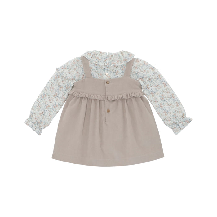 Moss Mint Girl 2-piece Overall Set