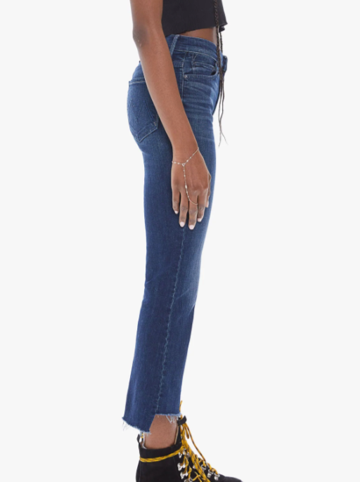Mother The Insider Crop Step Fray in Good For You