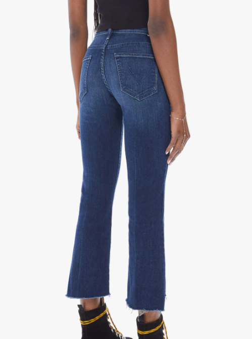 Mother The Insider Crop Step Fray in Good For You
