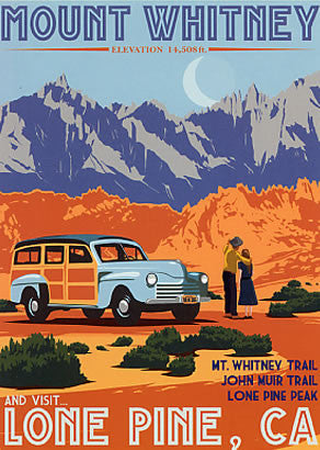 Mt. Whitney Lone Pine Sticker