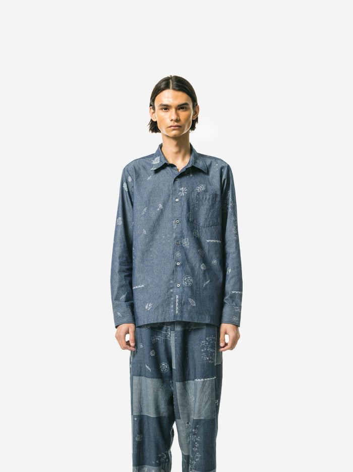 "Muara Blue" - Long Sleeve Shirt