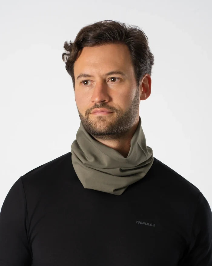 Multifunctional Tencel neck gaiter unisex
