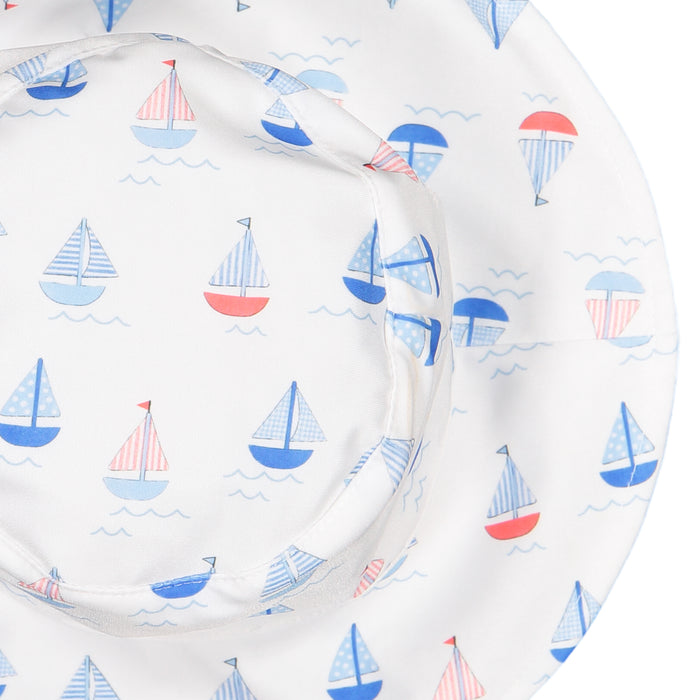 Nautical Sailing Lycra Sunny Hat