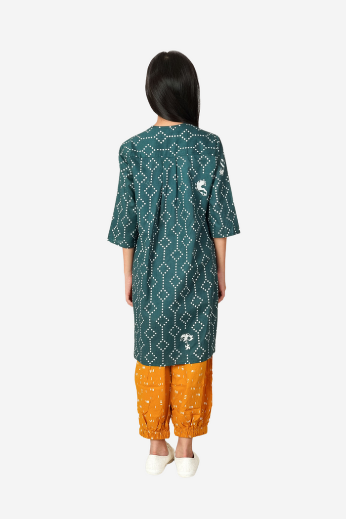 "Nitik Ayam" - Kids Baju Panjang