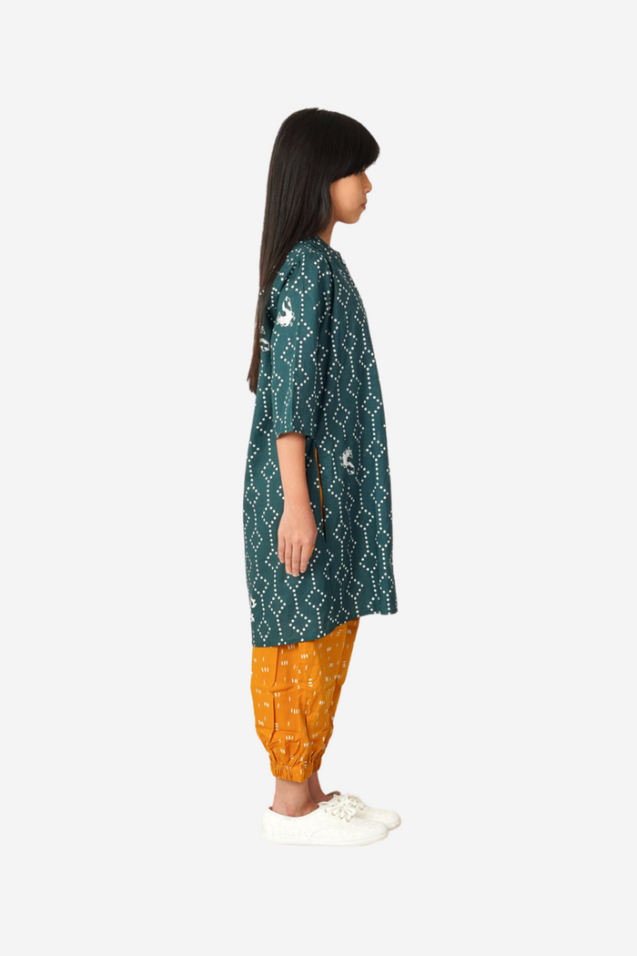 "Nitik Ayam" - Kids Baju Panjang