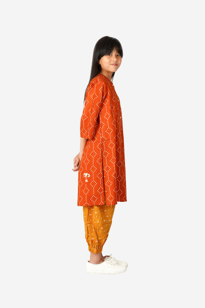 "Nitik Ayam" - Kids Baju Panjang