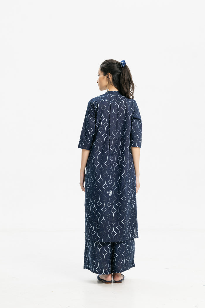 "Nitik Ayam" - Plant-based Dye Baju Panjang