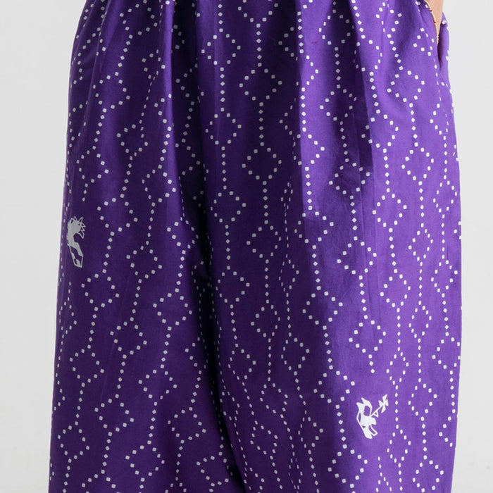 "Nitik Ayam" - Two Buttons Midi Pants