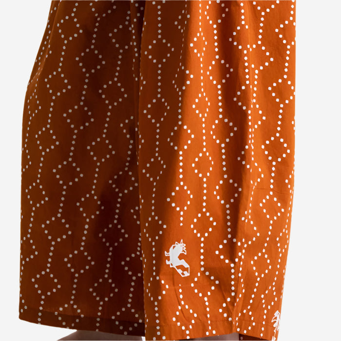 "Nitik Ayam" - Two Buttons Midi Pants