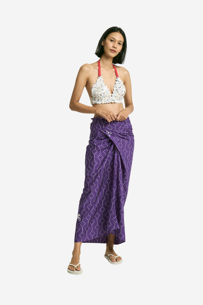 "Nitik Ayam" - Wrap Skirt