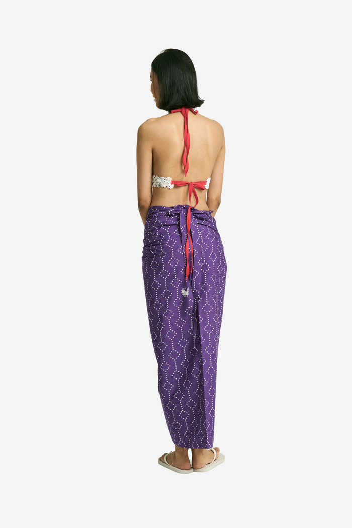 "Nitik Ayam" - Wrap Skirt