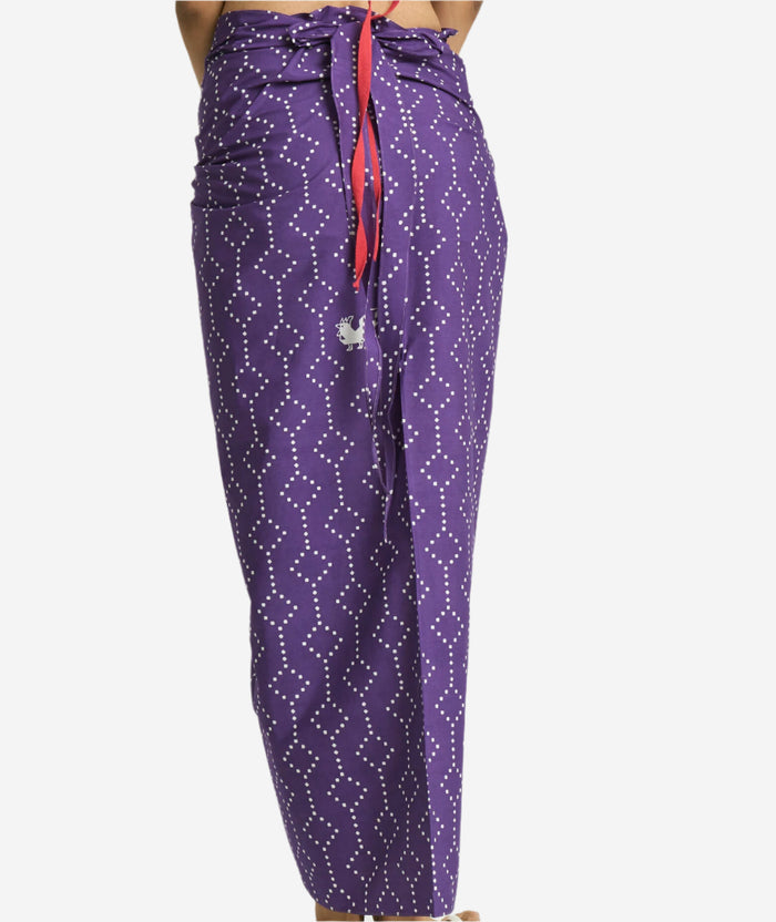 "Nitik Ayam" - Wrap Skirt