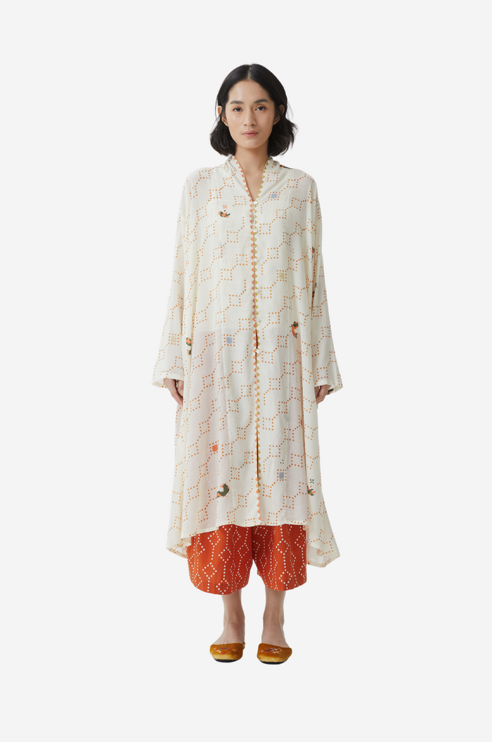 "Nitik Cerah" - Kebaya Panjang
