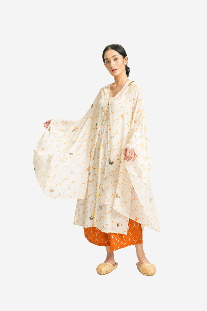 "Nitik Cerah" - Shawl Cape