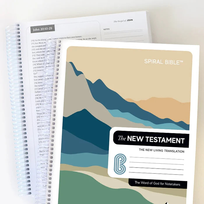 NLT New Testament - Mountains (Softcover)
