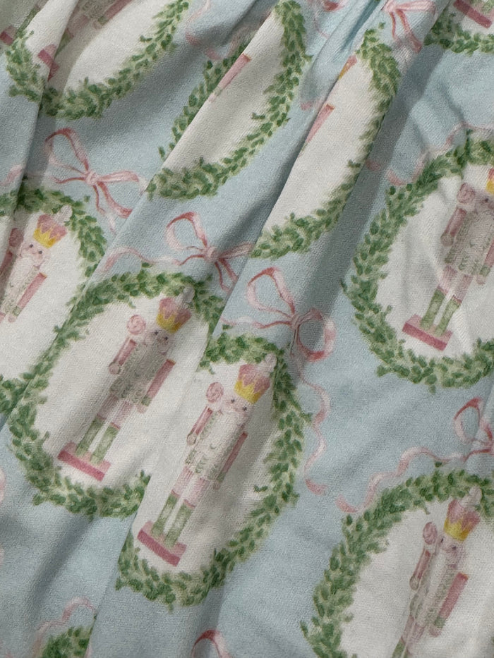 Nutcracker Pastel Girl Smocked Gown
