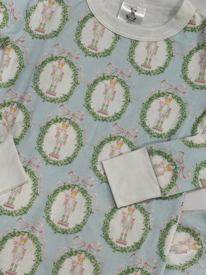 Nutcracker Pastel Xmas Girl 2-pc Set