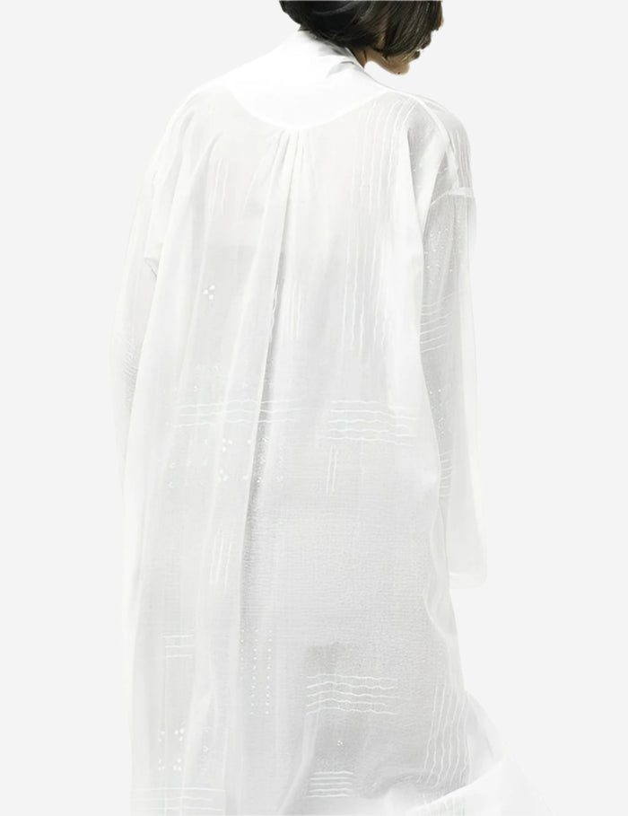 "Ombak Laut" - Kebaya Panjang See-Through