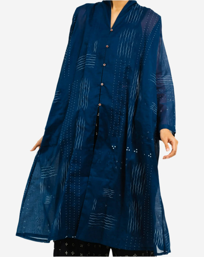 "Ombak Laut" - Kebaya Panjang