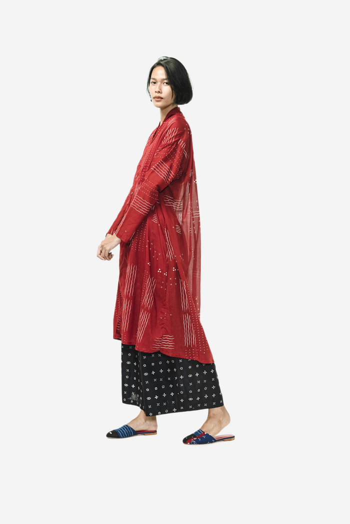 "Ombak Laut" - Kebaya Panjang