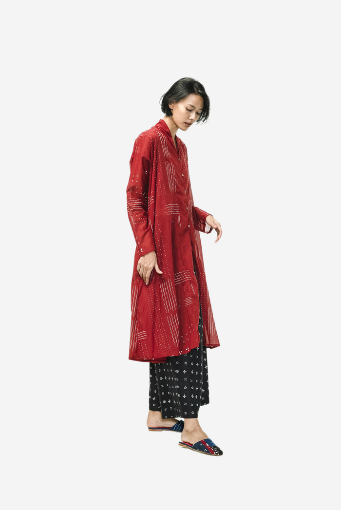 "Ombak Laut" - Kebaya Panjang