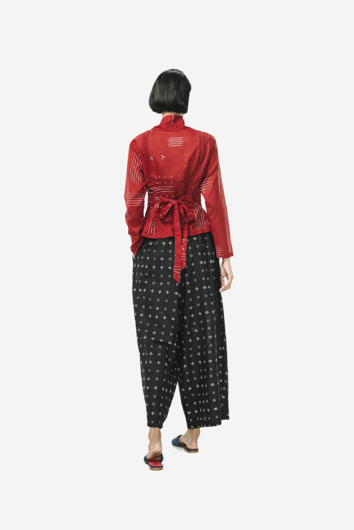 "Ombak Laut" - Kebaya Pendek