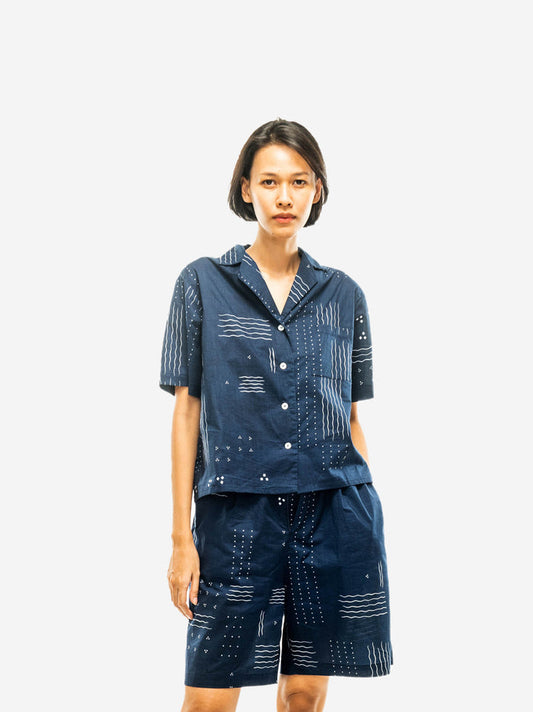 "Ombak Laut" - Naima Pajamas Set