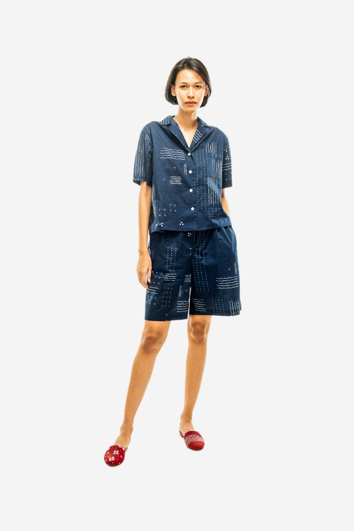 "Ombak Laut" - Naima Pajamas Set