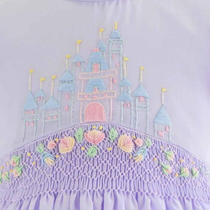 Once upon a time Lilac Handsmocked Dress