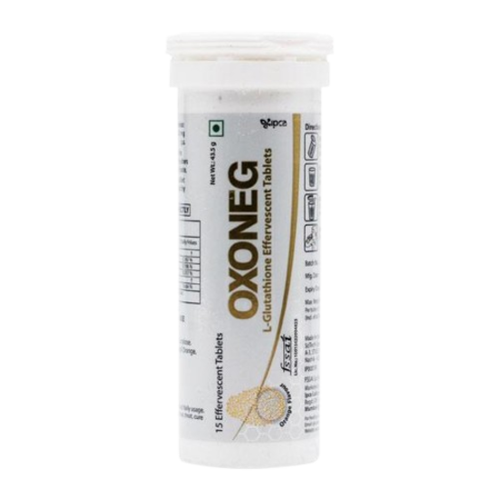 Oxoneg Tablets Orange Flavour 1 Bottle in 15 Caps