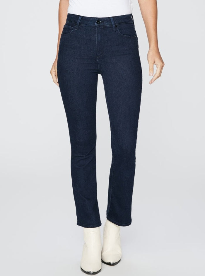 Paige Claudine High Rise Ankle Flare in Fidelity