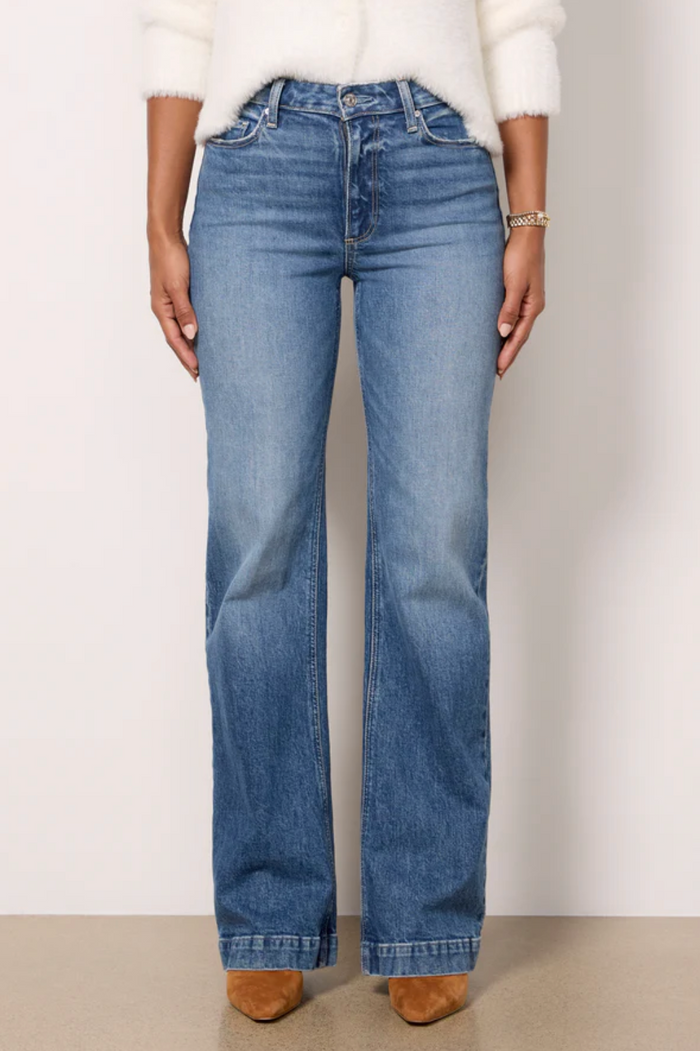 Paige Leenah 32" Wide Leg Jean in Wings