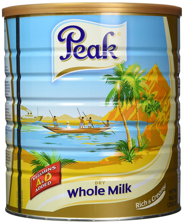 Peak Dry Whole Milk Powder, 2500 Gram - Yado African & Caribbean Market
