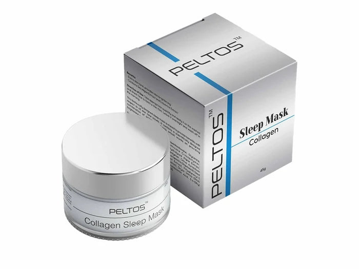 Peltos Collagen Sleep Mask, 45gm