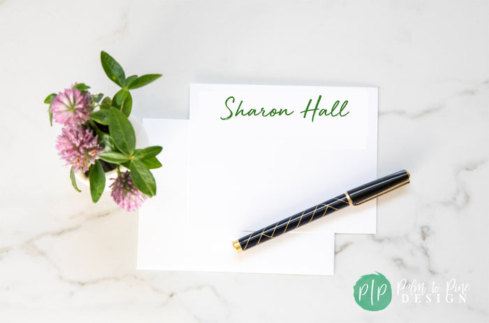 Personalized Stationery Set with Envelopes