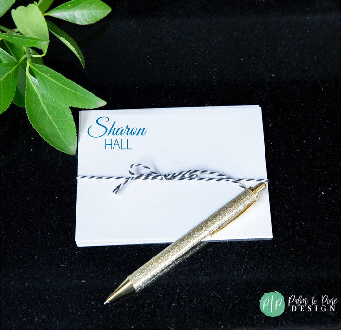 Personalized Stationery Set with Envelopes