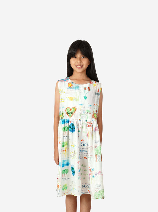 "Pesan Bumi" - Kids Dress
