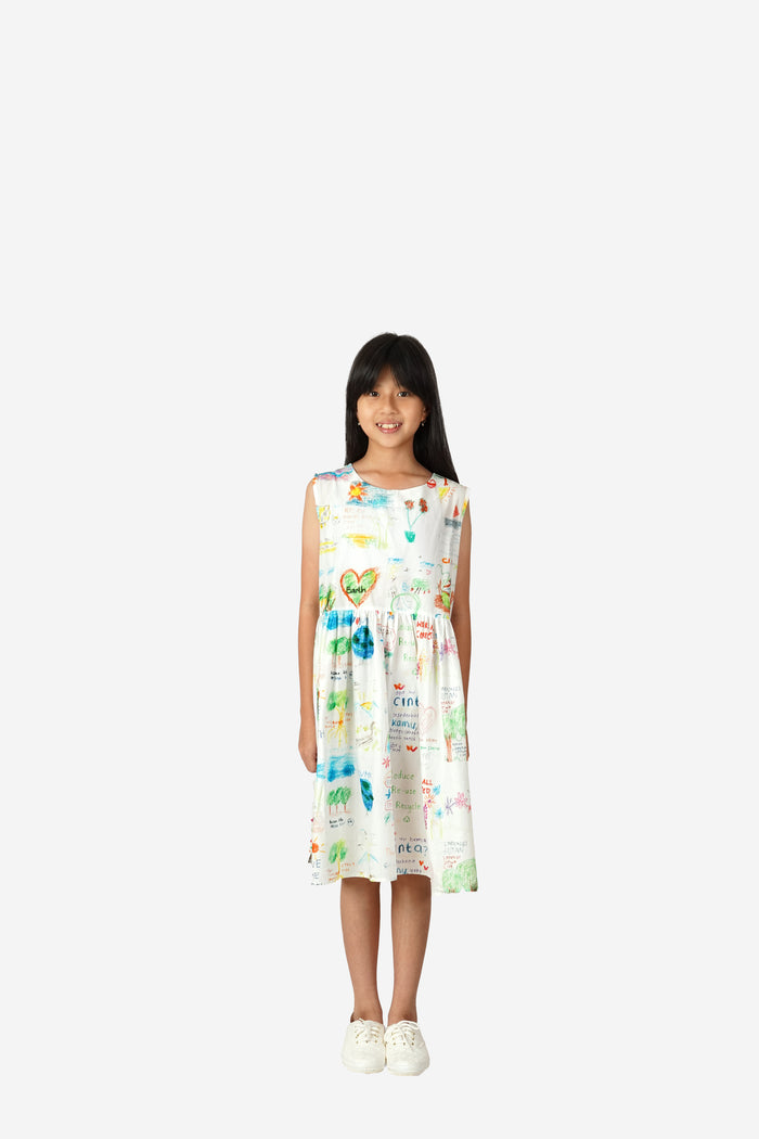 "Pesan Bumi" - Kids Dress
