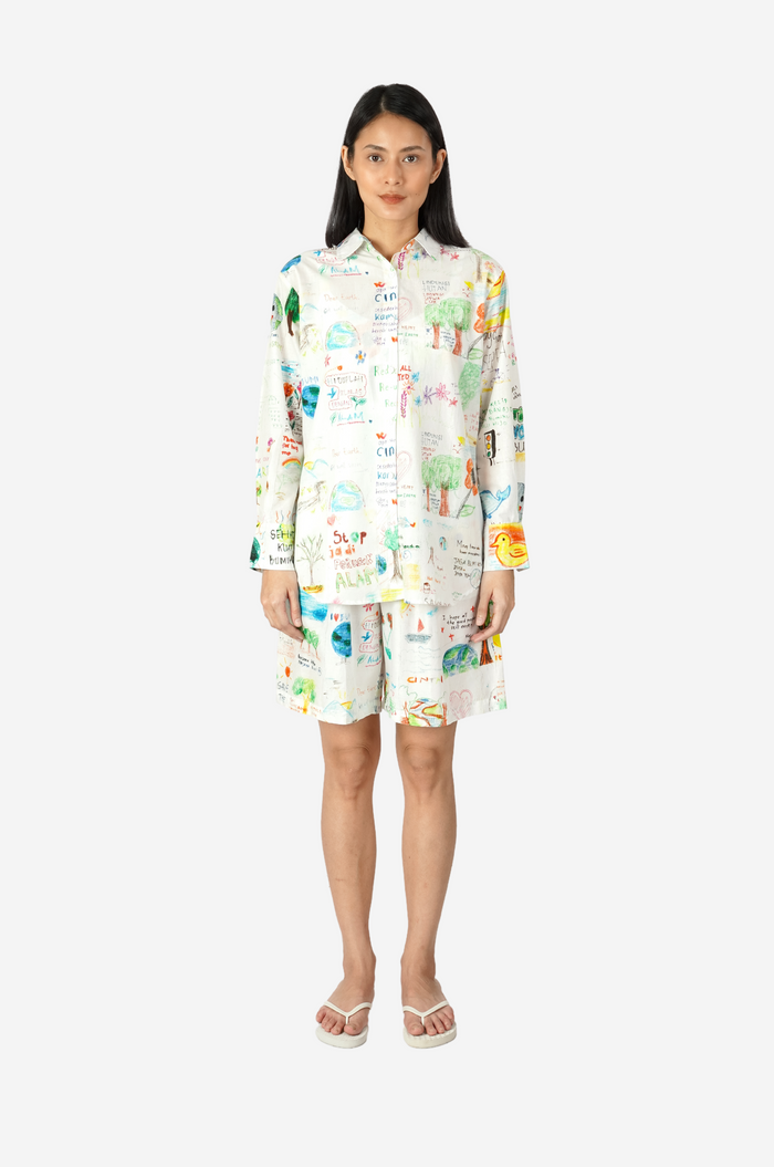 "Pesan Bumi" - Long Sleeve Shirt