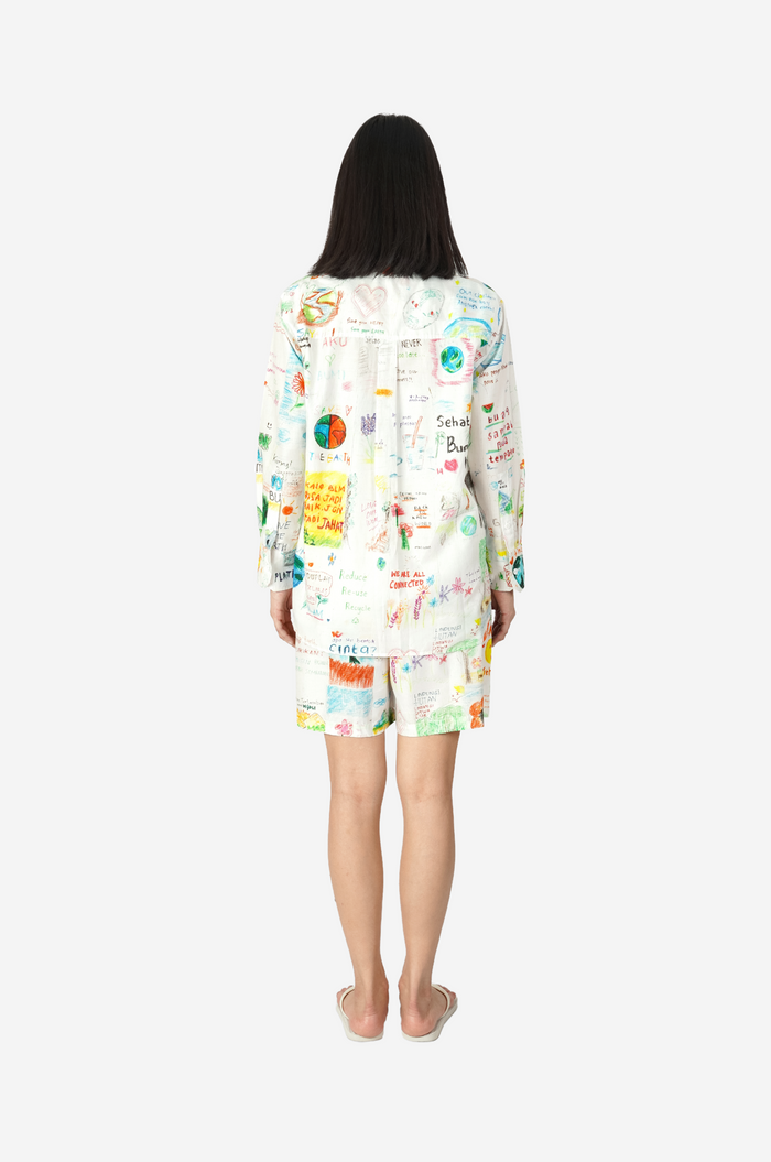 "Pesan Bumi" - Long Sleeve Shirt