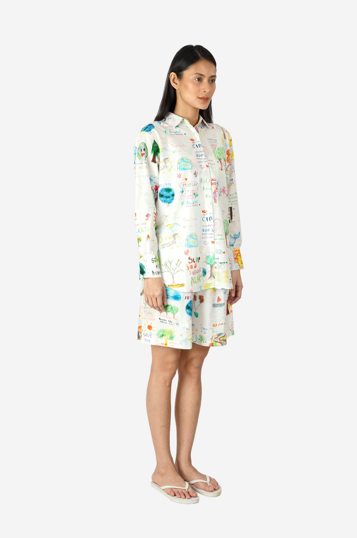 "Pesan Bumi" - Long Sleeve Shirt