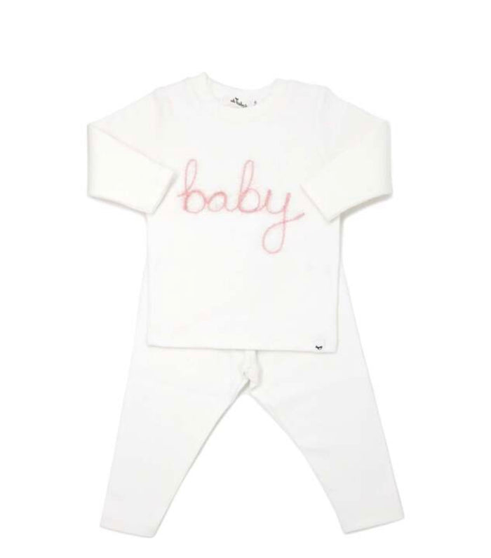 Pink Sparkle Baby 2 Piece Set