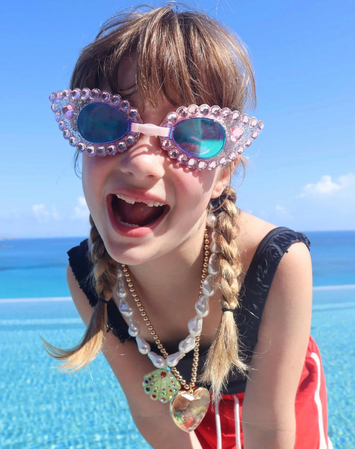 Pink Splash Goggles
