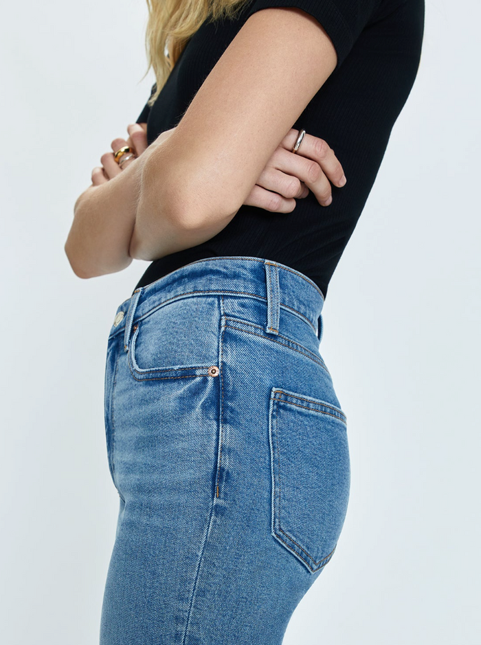 Pistola Lennon High Rise Cropped Bootcut in Derby