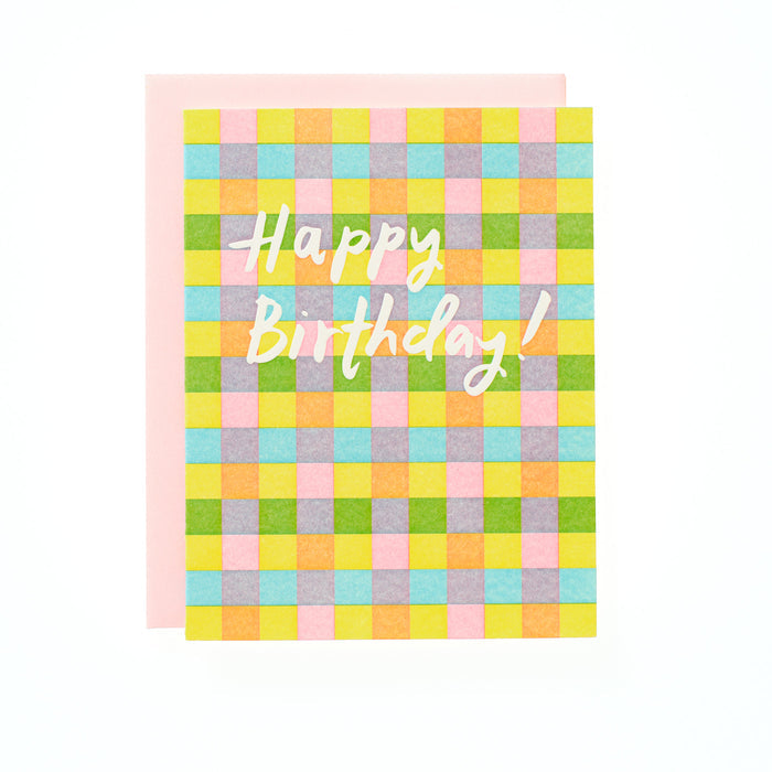 Plaid Birthday