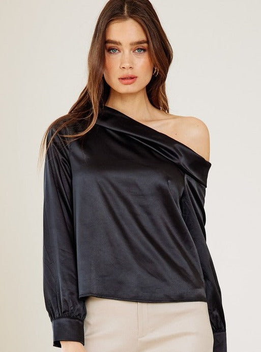 Popular Look Satin Blouse